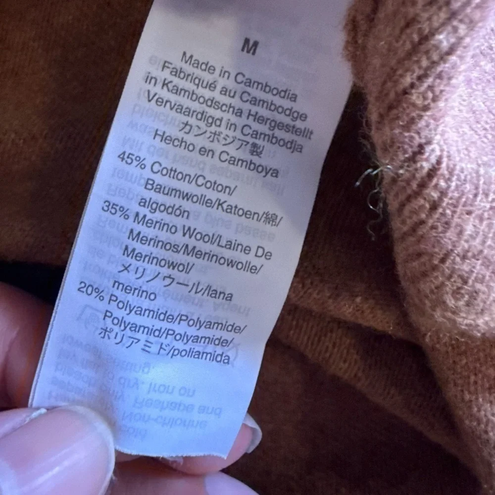 J. Crew Women's Tan Crew Neck Sweater